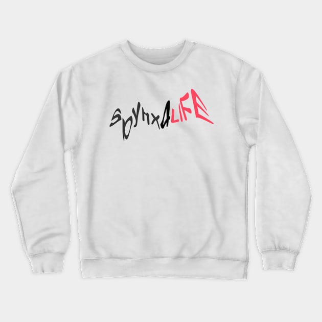 Sphynx4Life distorted Crewneck Sweatshirt by Oranges